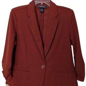NYCC Blazer-Jacket in Burnt Orange, PL